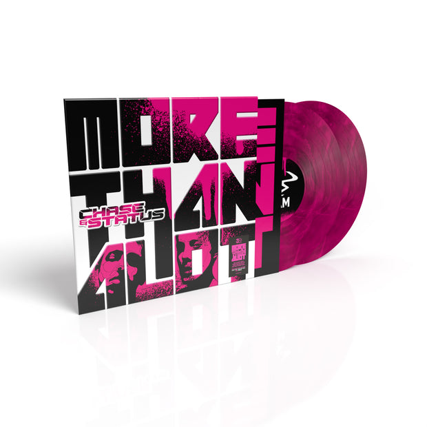 Chase & Status - More Than A Lot (National Album Day, Pink & Black Marbled Vinyl)