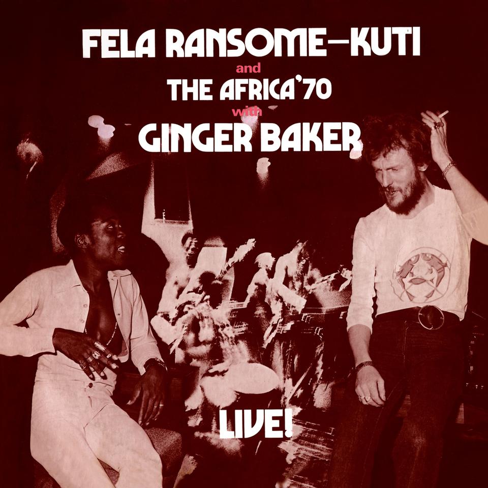 Fela Kuti - Live with Ginger Baker (50th Anniversary Red Vinyl)