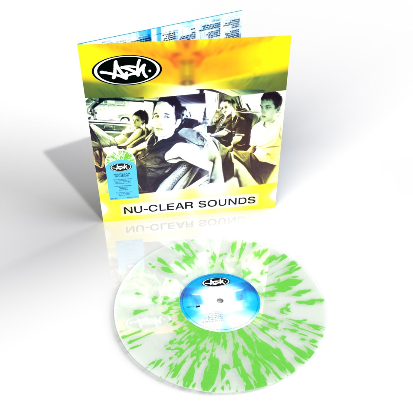 Ash - Nu-Clear Sounds (Clear Green Splatter Vinyl)