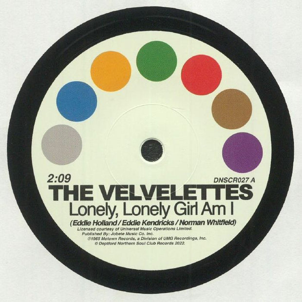 The Velvelettes / Gladys Knight & The Pips - Lonely, Lonely Girl Am I / No One Could Love You More