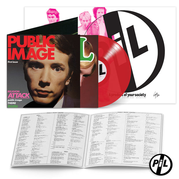 Public Image Ltd. - First Issue (clear red vinyl)