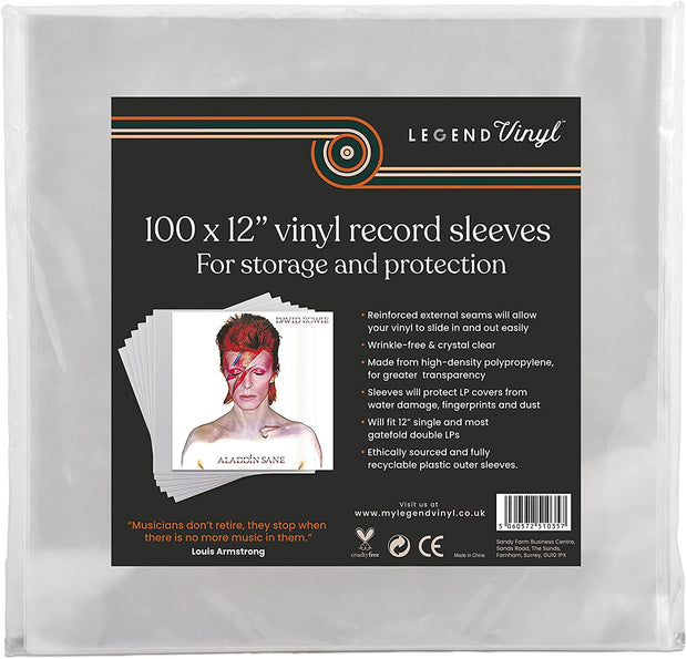 Pack of 100 LP sleeves