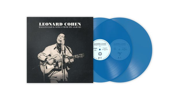 Leonard Cohen - Hallelujah & Songs From His Albums (Clear Blue Marble Vinyl)