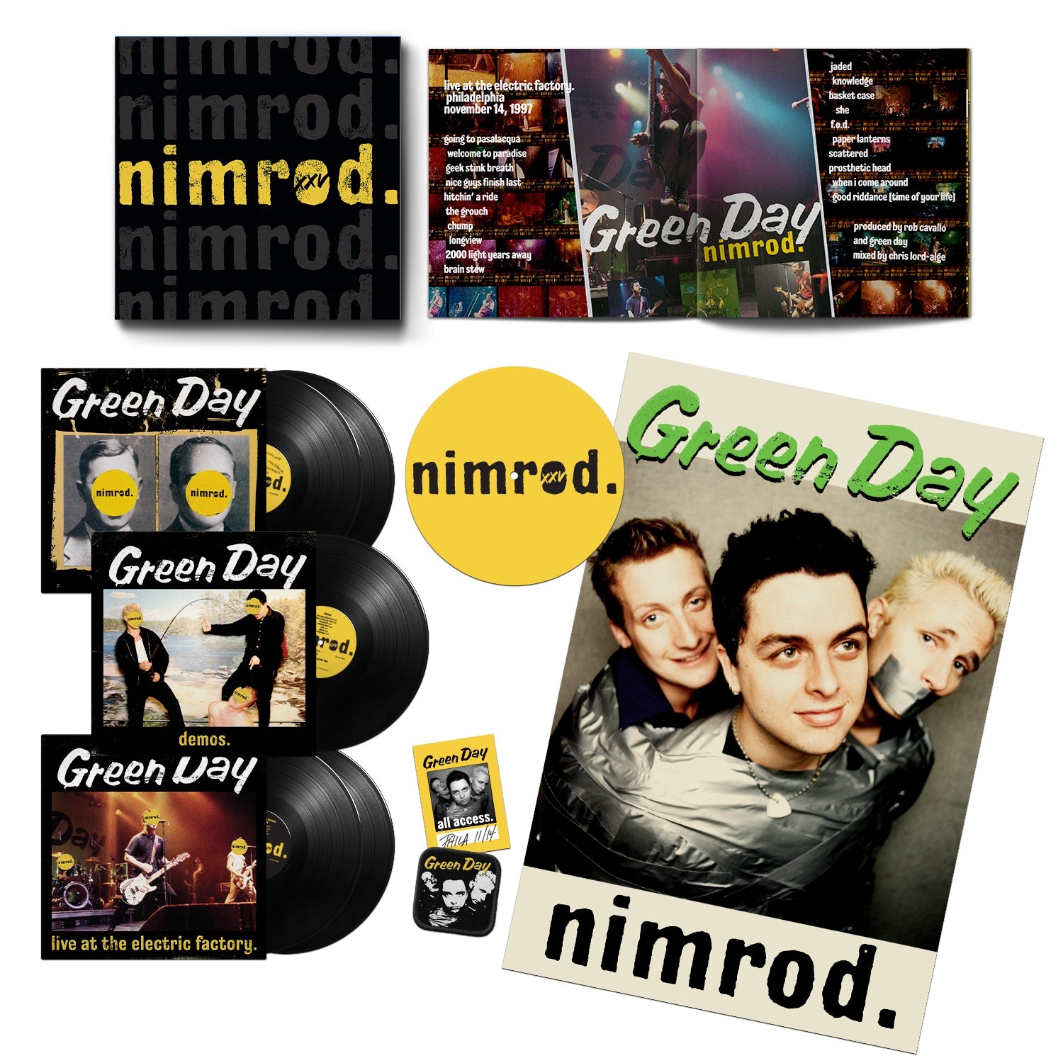 Green Day - Nimrod (25th Anniversary Edition, Standard)