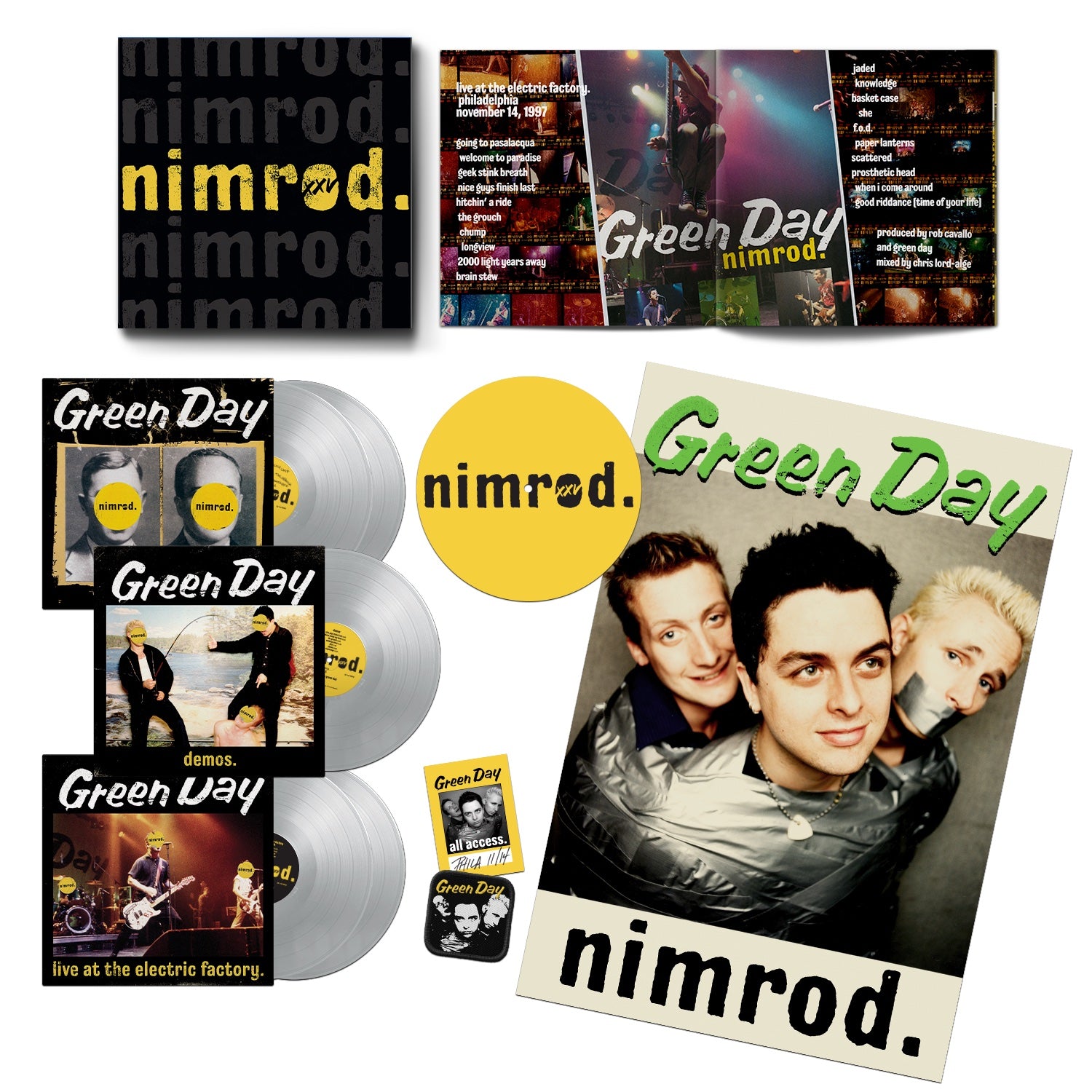 Green Day - Nimrod (25th Anniversary Edition, Silver Vinyl)