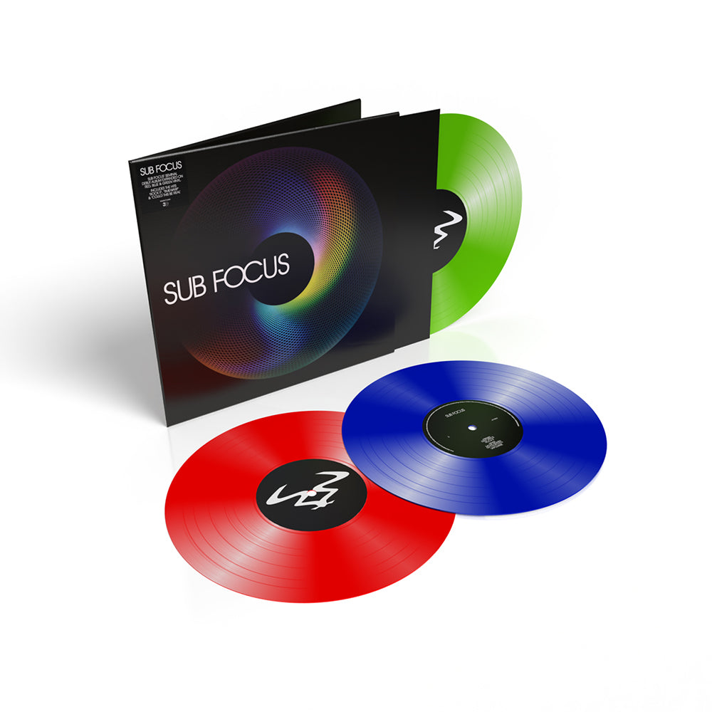 Sub Focus - Sub Focus (Red, Green, & Blue Vinyl)
