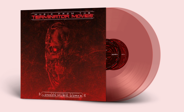London Music Works - Music From The Terminator Movies (Transparent Red Vinyl)