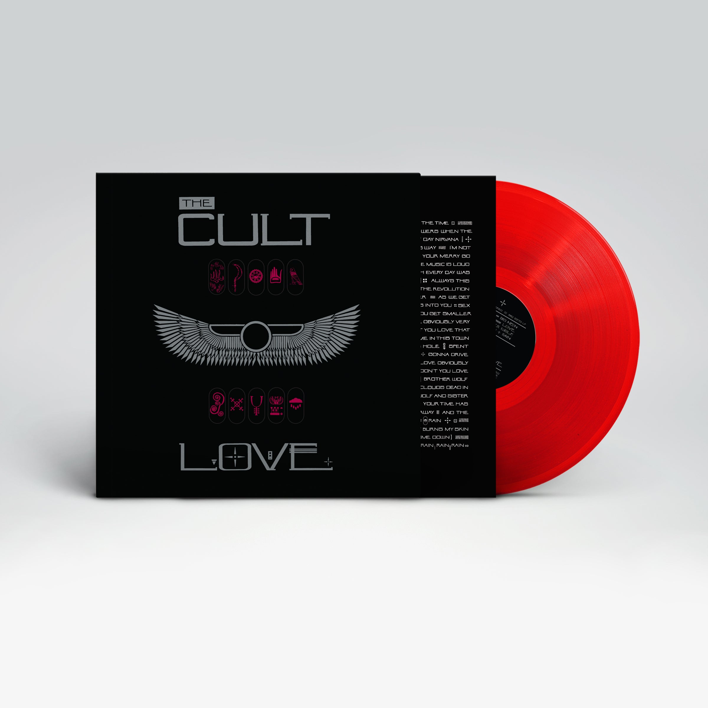 The Cult  - Love (Red Vinyl LP)