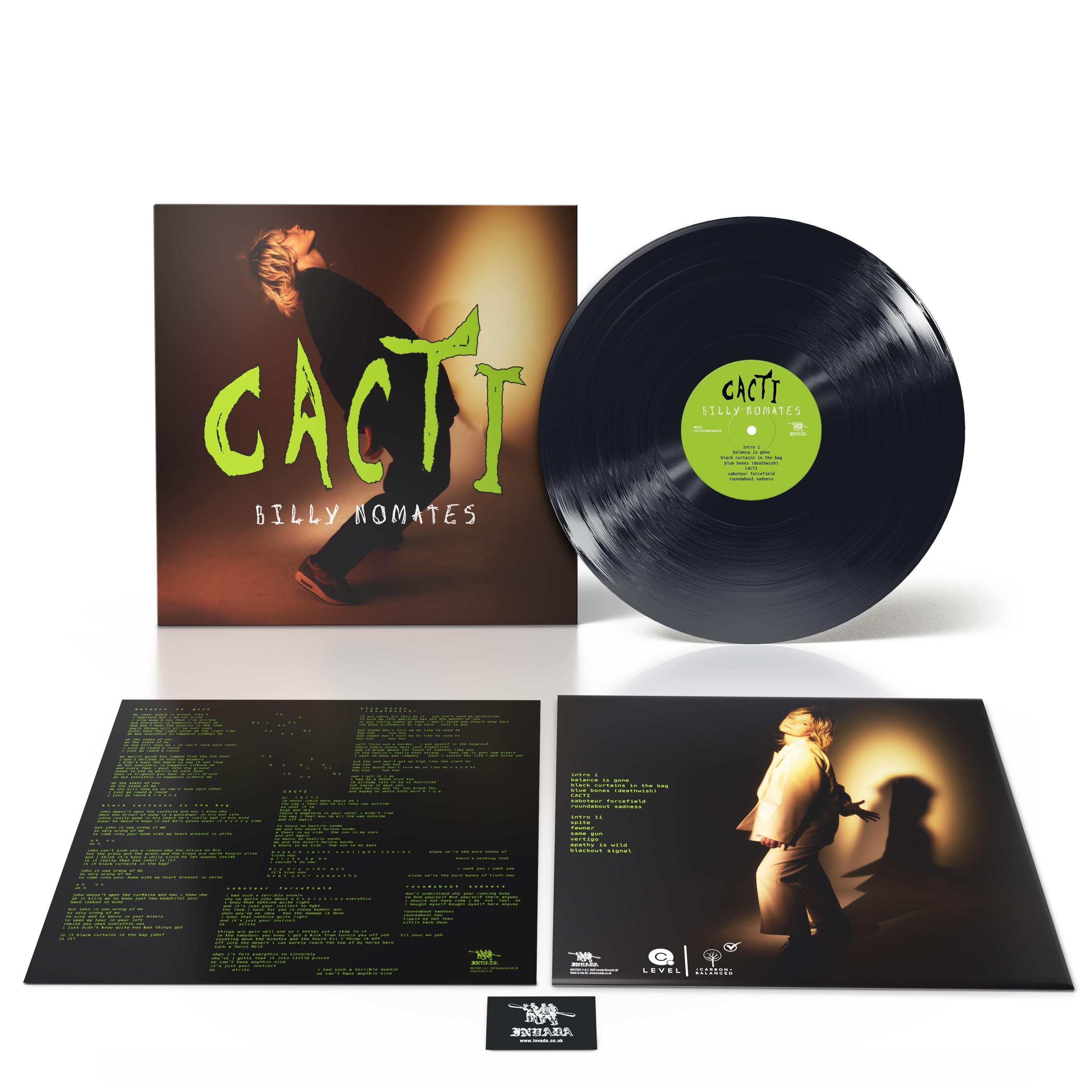 Billy Nomates - CACTI (Black Vinyl)